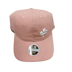 J-AAR Women's 920 Adjustable Hat with White Leaf