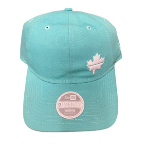 J-AAR Women's 920 Adjustable Hat with White Leaf